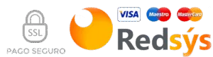 Pago seguro con tarjeta (Visa, Mastercard) y Google Pay