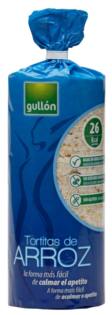 GULLON TORTITAS
ARROZ 130G