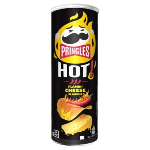 PRINGLES HOT FLAMIN CHEESE 160G