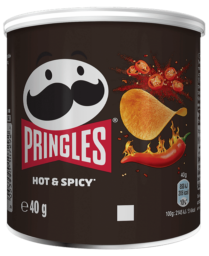 PRINGLES HOT&SPICY
40G