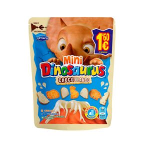 MINI DINOS CHOC-
BLNC 80G