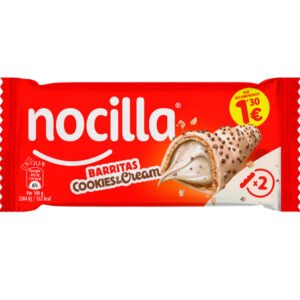 NOCILLA BARRITAS
COOKIES&CREAM 43G