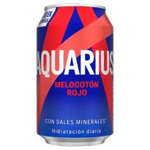 Aquarius Melocotón Rojo Bebida isotónica 33cl
