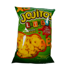 Jojitos Letras sabor Ketchup 65gr