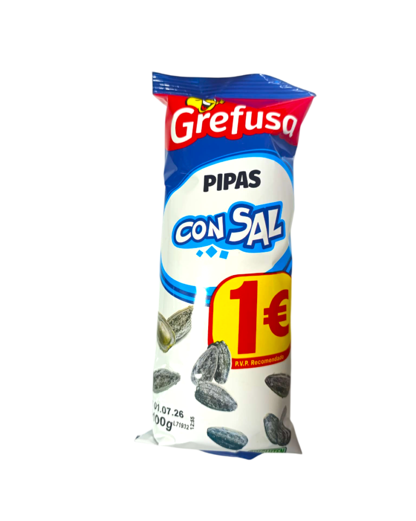 Grefusa Pipas con Sal 100gr