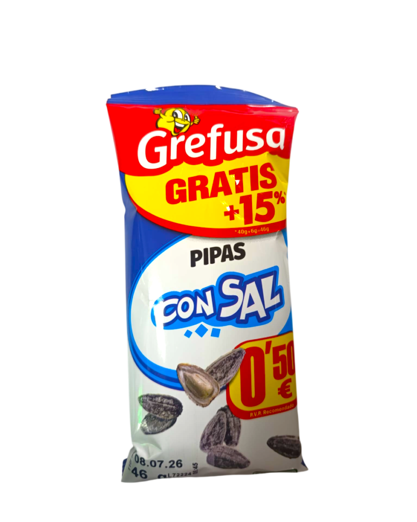 Grefusa Pipas con sal