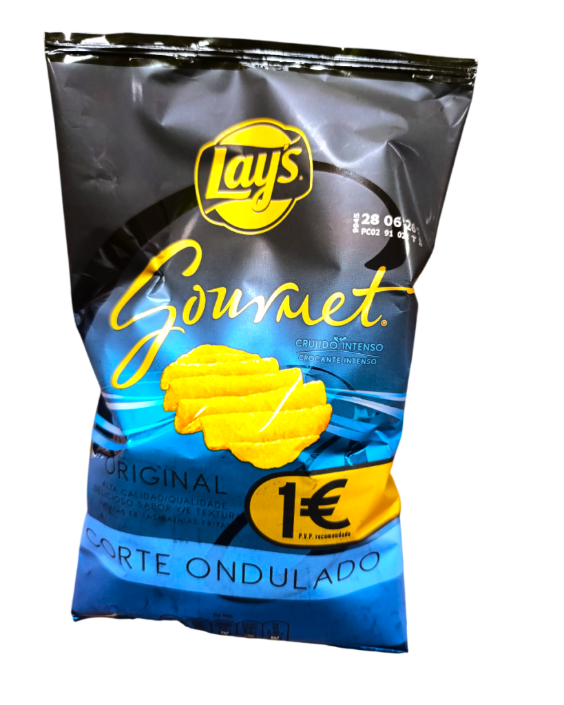 Lay's Gourmet onduladas Patatas fritas 150g
