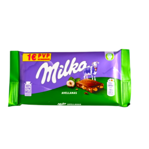 Milka Chocolate con leche y avellanas