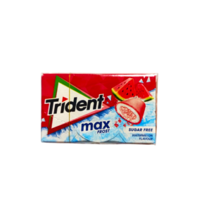 Chicles Trident Max Frost sabor sanida