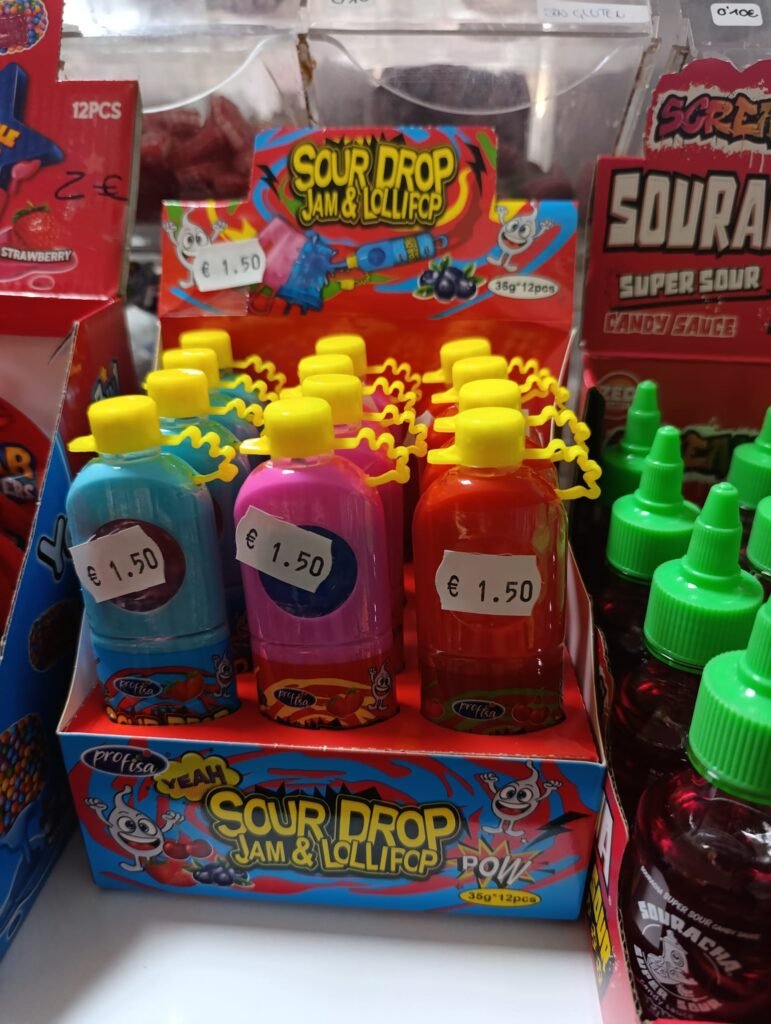 Profisa Sour Drop Jam & Lollipop