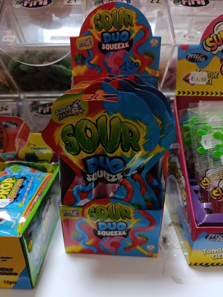 Sweet Flash Sour Duo Squeeze – Gel ácido doble